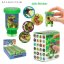 Stamp for Dino World stickers, 160 green stickers