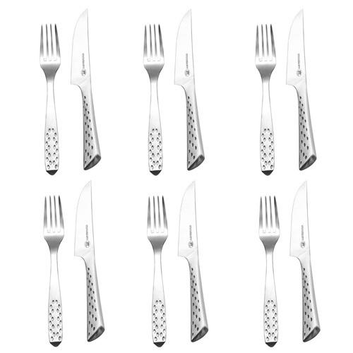 Steaková sada Weber Deluxe, 6 ks