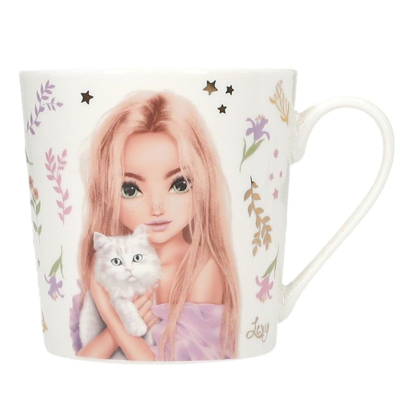 Porcelánový hrnček s potlačou Top Model Blooming Kitty