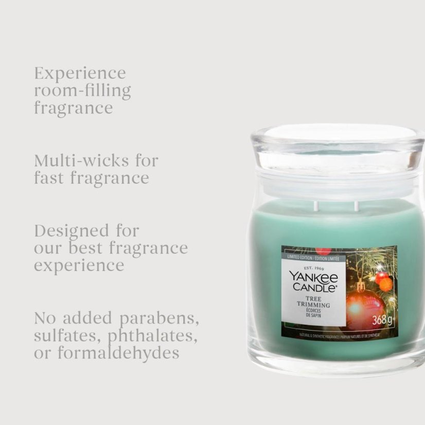 Yankee candle Signature Medium, Tree Trimming