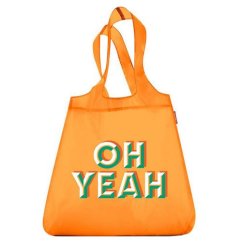 Reisenthel Mini Maxi Shopper Oh Yeah Orange nákupná taška