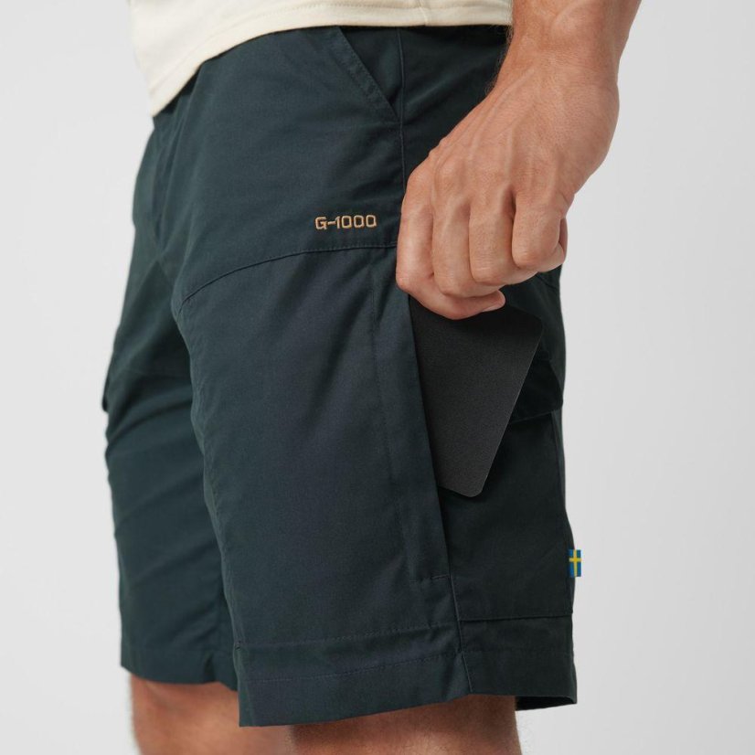 Pánské šortky Fjällräven Karl Pro Shorts M - Farba: Sivá, Veľkosť: 46