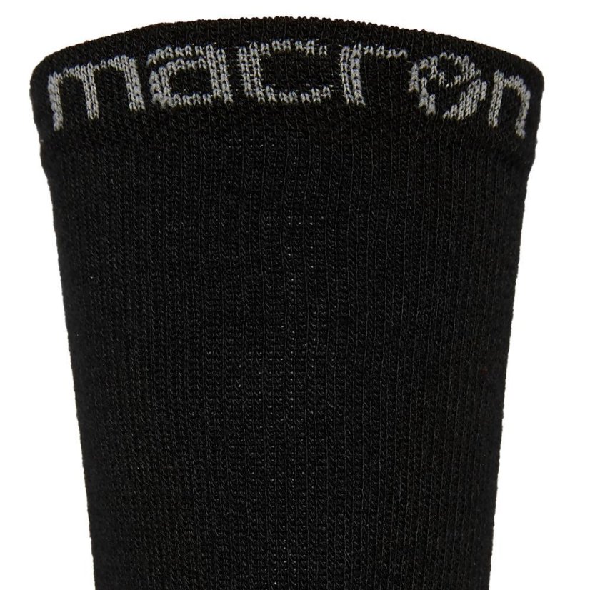 Ponožky Macron Improve Multisport - Farba: Čierna, Veľkosť: L
