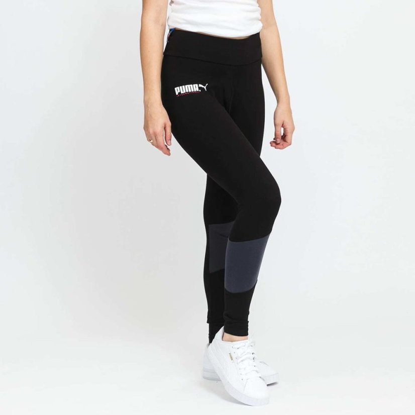 Női leggings Puma High Waist Athletic Leggings - Szín: Fekete, Méret: XS