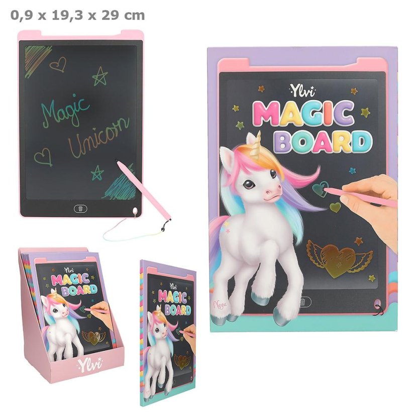 Magische LCD-Tafel mit Stift Ylvi Naya
