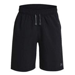 UA Woven Shorts-BLK