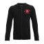 Under Armour Rival Terry FZ Kids' Sweatshirt - Color: Black, Size: L