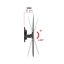 Uchwyt do telewizora (ściana/płyta gipsowo-kartonowa) Meliconi 580478 Flatstyle FTR400 CG czarny