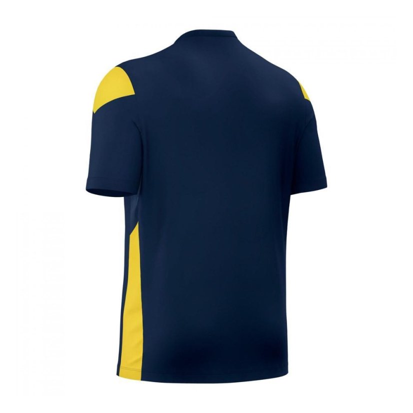 Macron Polis Jersey - Color: Light blue/white, Size: M