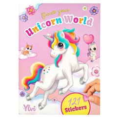 Kreativní sešit se samolepkami Ylvi Create your Unicorn World