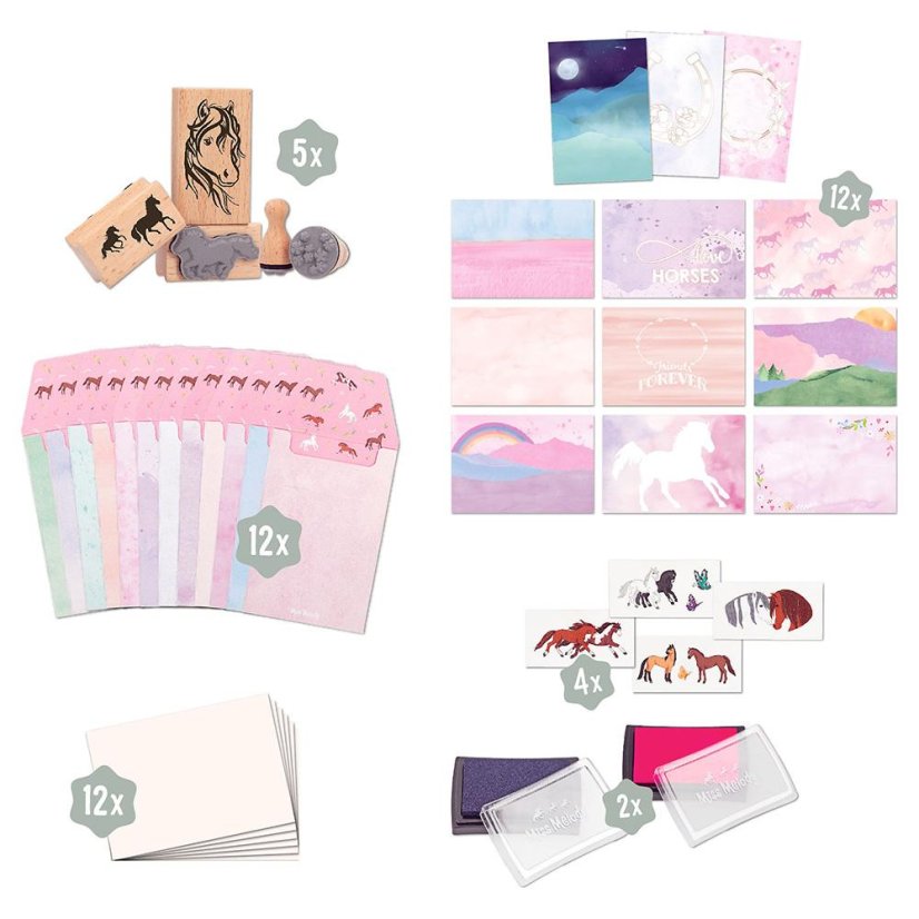 Sada pro razítkování Miss Melody, Creating DIY Stamping Fun