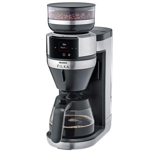 Kaffeemaschine Severin Filka KA 4852 schwarz-silber