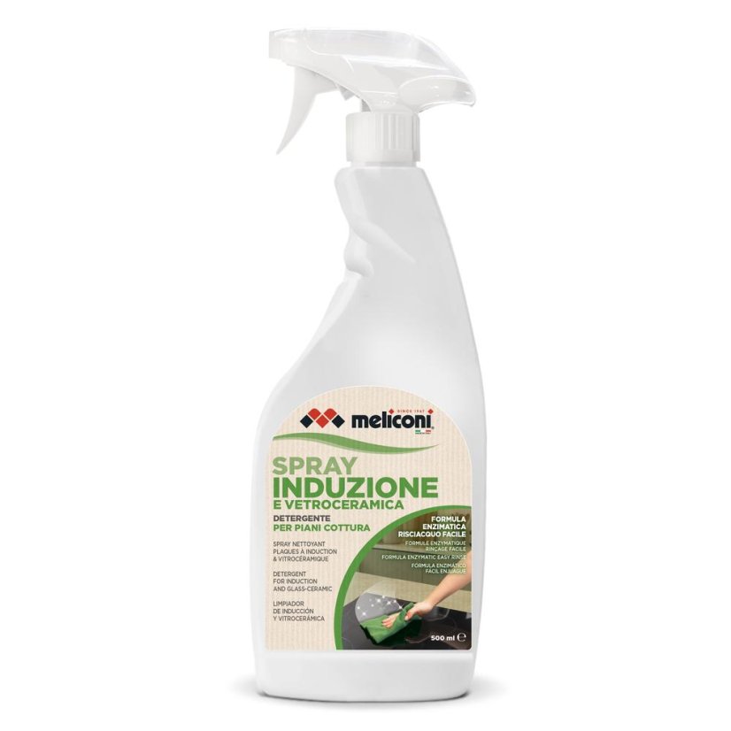Meliconi 621034 Spray for Induction Cooktops and Glass-Ceramic Surfaces