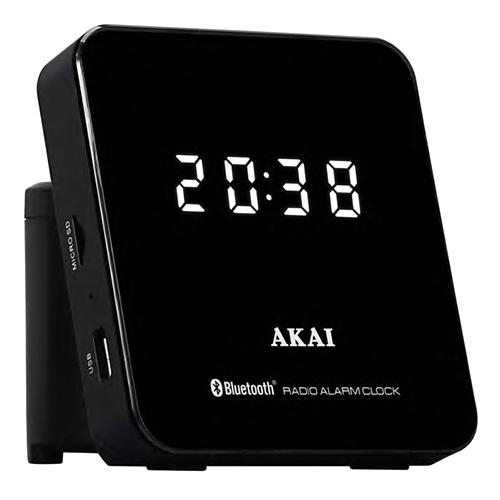 AKAI ACRS-4000 black radio alarm clock