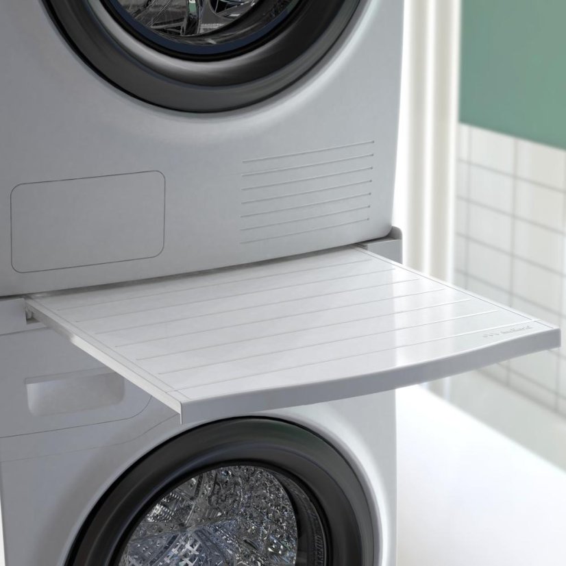 Pomiędzy pralką a suszarką z wysuwaną półką Meliconi 656113 Torre Smart
