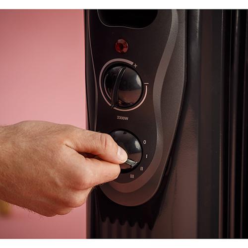 Solac RA8010 fekete olajradiátor