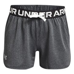 Play Up Solid Shorts-GRY