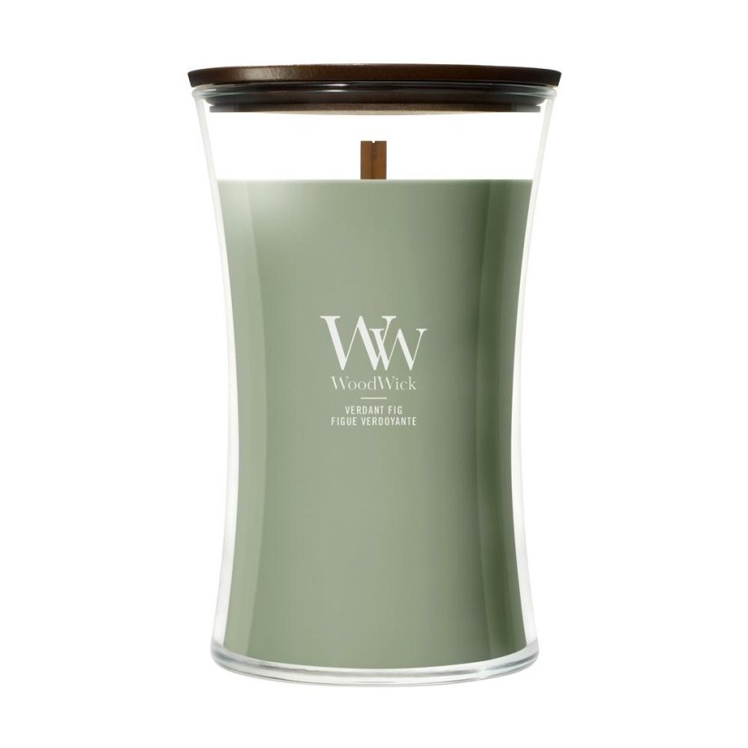 WoodWick Large Candle, Verdant Fig