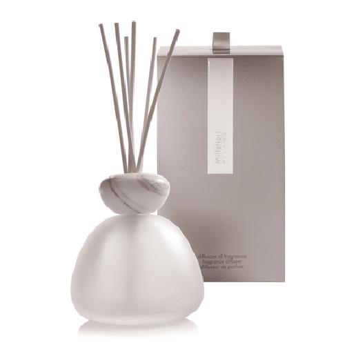 Dyfuzor Millefiori Milano Air Design, Marble Glass Frosted White Lid