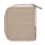 Miss Melody Poppy Sand fabric wallet with zipper
