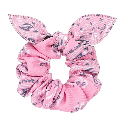 Miss Melody hair accessory, two brown horses, pink