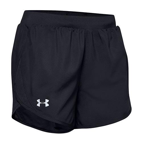 Women's Under Armour UA Fly By 2.0 Shorts - Color: Black, Size: XS