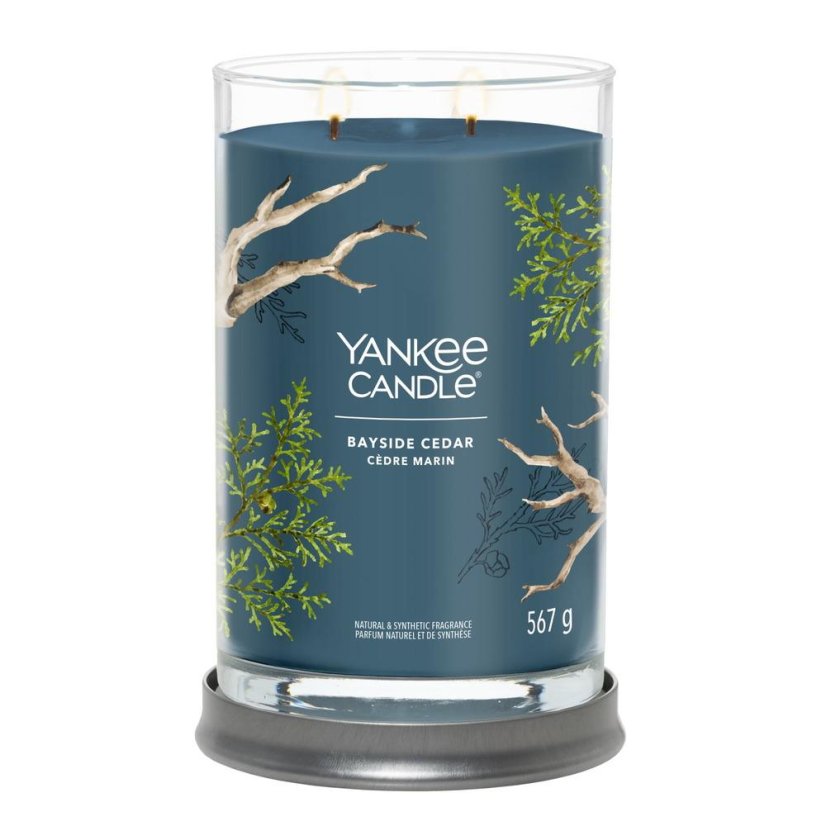 Yankee candle Signature Tumbler Kerze, groß, Bayside Cedar