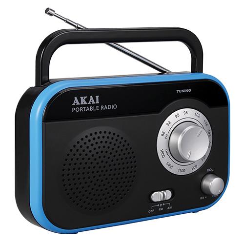 AKAI PR003A-410 čierne rádio