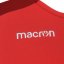 Športový dres Macron Sedna - Farba: Červená, Veľkosť: XXS