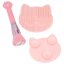 Makeup brush and cleansing pad Top Model Sasha