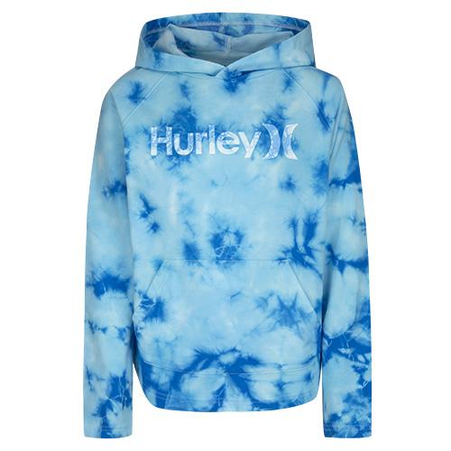 Jungen-Sweatshirt Hurley Tie Dye Pullover - Farbe: Blau, Größe: S
