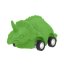 Dino World Triceratops green rubber dinosaur
