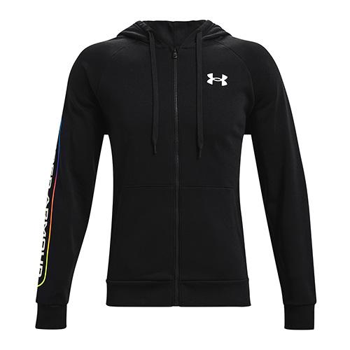 Under Armour Rival Fleece Lockertag Men's Sweatshirt - Color: Black, Size: L