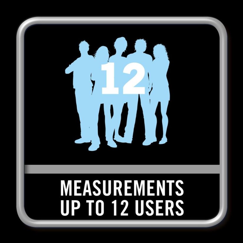Imetec ES7 400, 5811 black personal scale