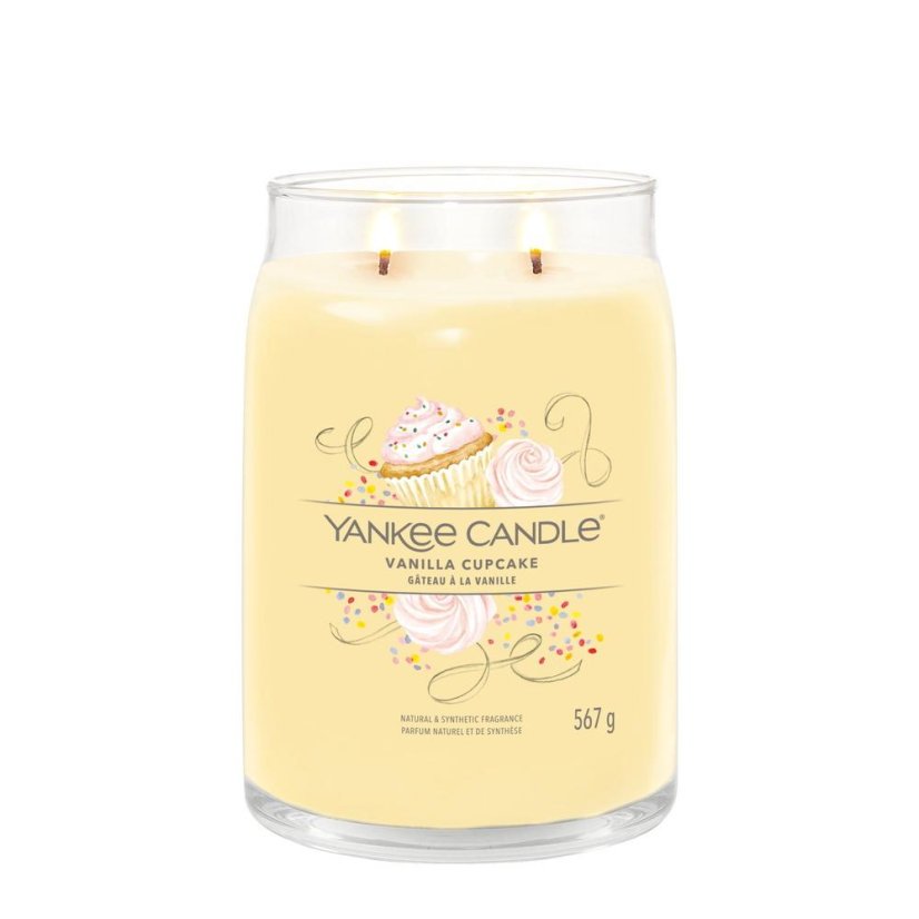 Świeca Yankee candle Signature duża, Vanilla Cupcake