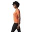 Dámské běžecké tričko Adidas Wool Primeknit - Farbe: Orange, Größe: M