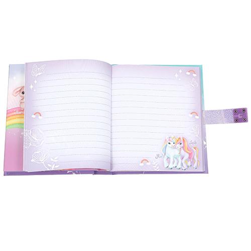 Diář na kód se zvukem Ylvi Unicorn Rainbow