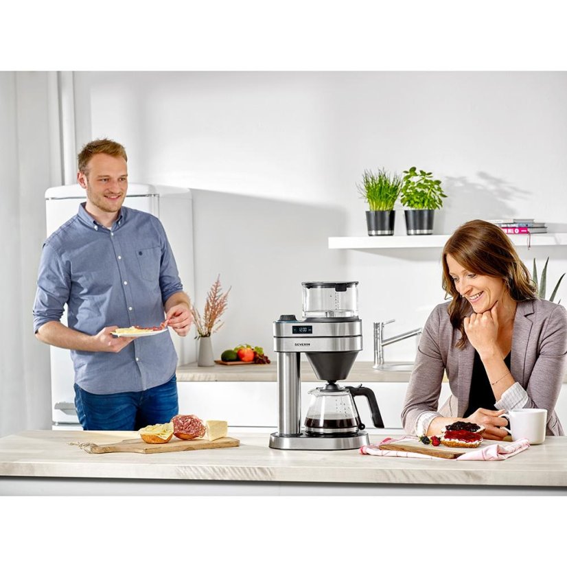 Severin KA 5762 stainless steel coffee maker
