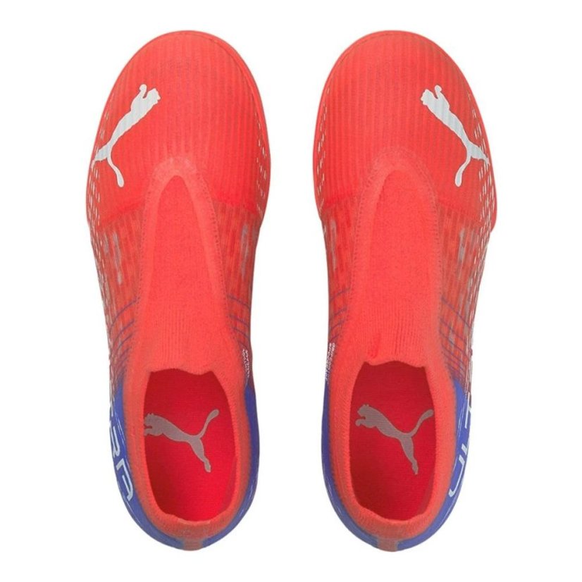 Kinder-Turfschuhe Puma Ultra 3.3 TT Jr - Farbe: Rot/Blau, Größe: 34