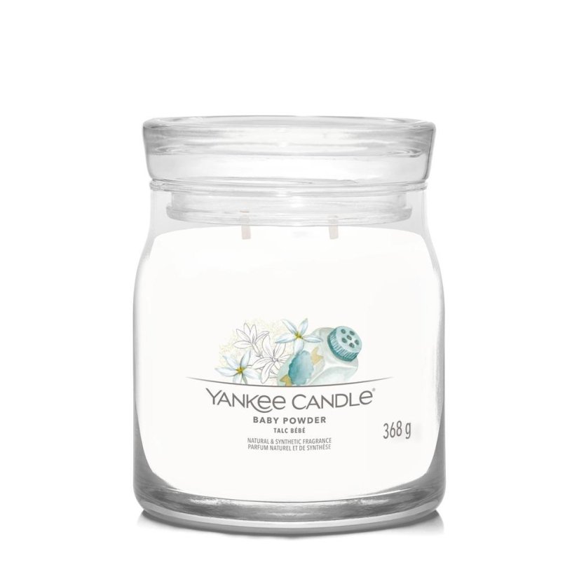 Świeca Yankee candle Signature średnia, Baby Powder