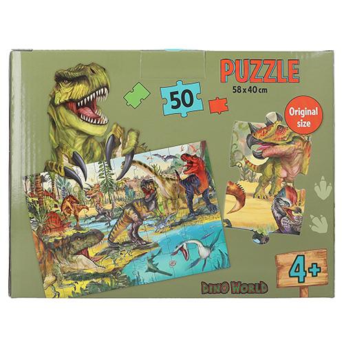 Puzzle dla dzieci 50 elementów Dino World