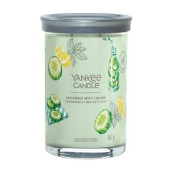 Yankee candle Signature Tumbler Kerze, groß, Cucumber Mint Cooler