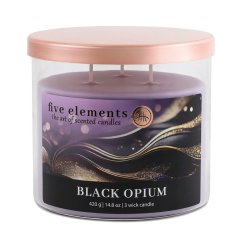 Svíčka Five Elements Black Opium