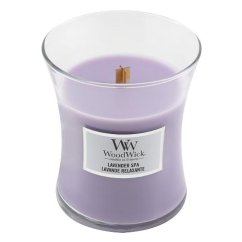 Svíčka WoodWick střední, Lavender SPA