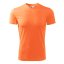 Men's Adler T-shirt - Color: Orange, Size: S