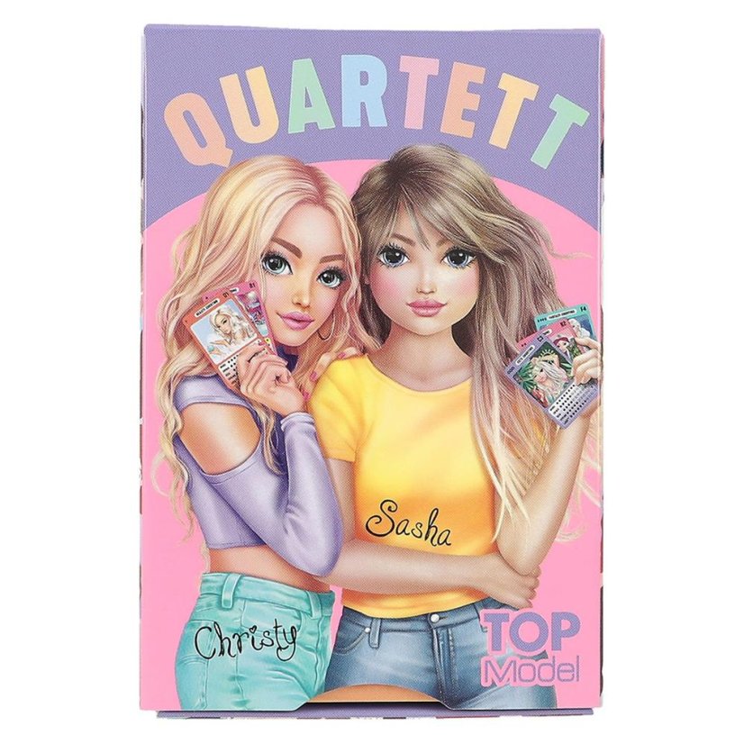 Top Model Christy & Sasha quartet card game