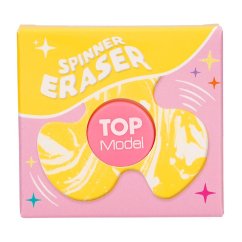 Radiergummi mit Drehmechanismus „Top Model“, gelb