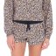 Hurley Kat Printed Women's Shorts - Color: Green, Size: L