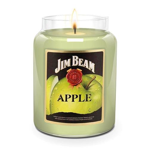 Candleberry Jim Beam veľká sviečka, jablko