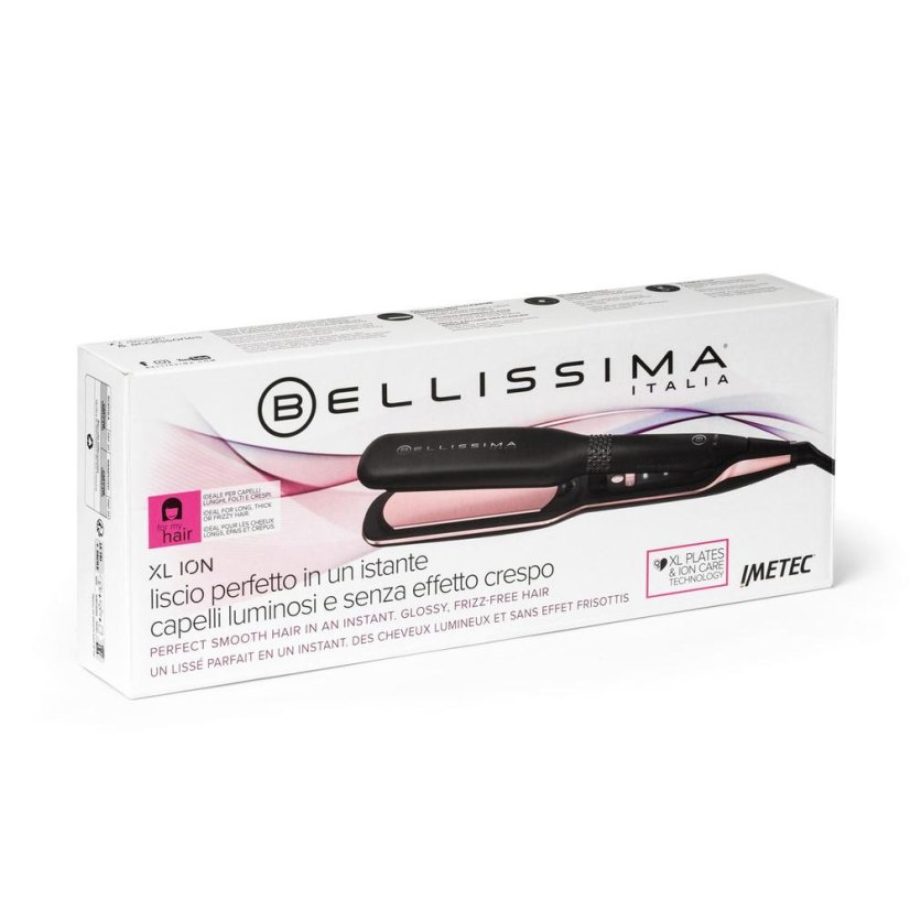 Bellissima XL Ion 11878 Black Hair Straightener